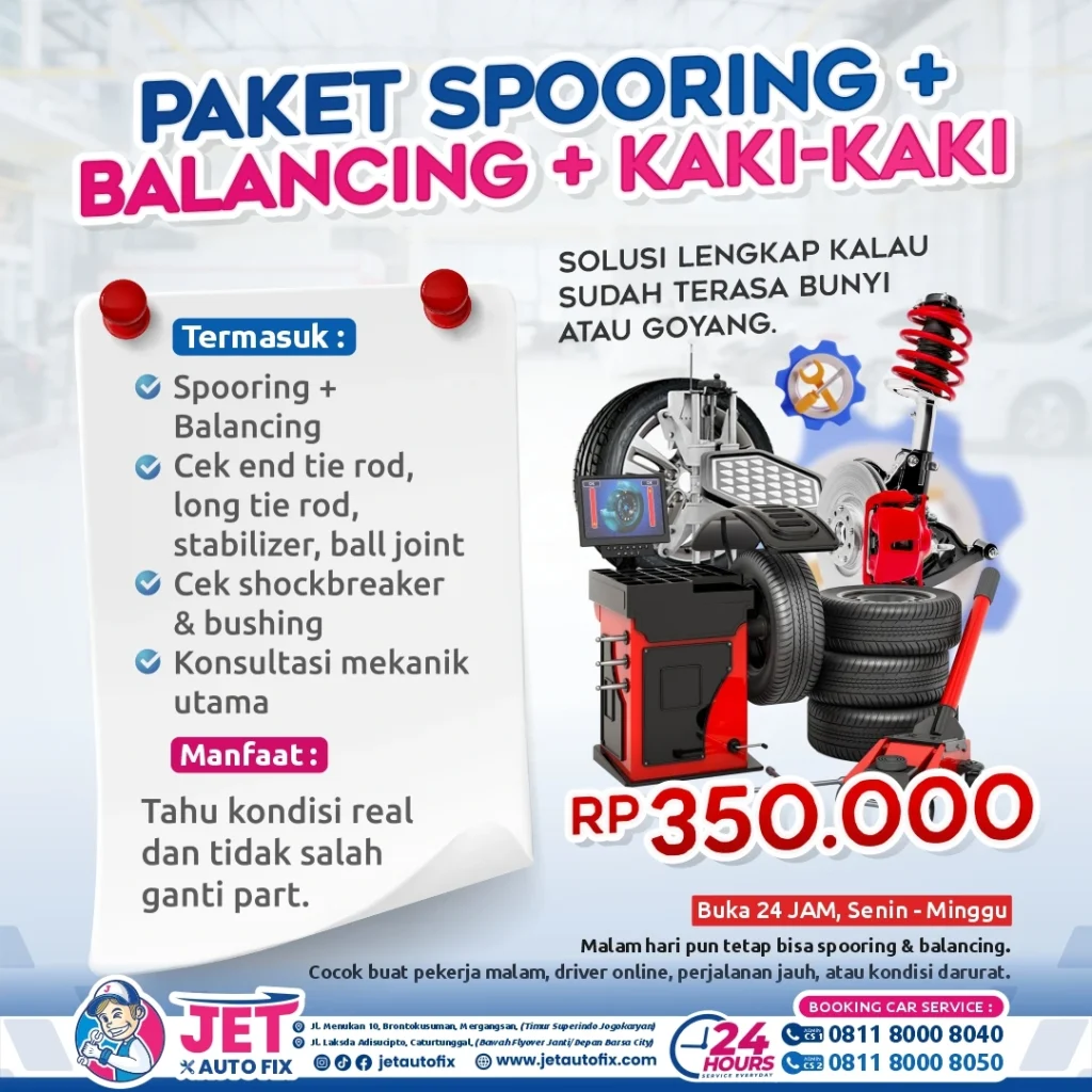 Paket Spooring Balancing Kaki-Kaki - Servis Spooring Balancing Kaki-Kaki Jogja