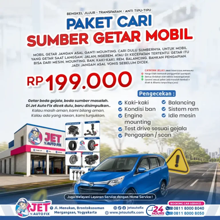 Paket Cari Sumber Getar Mobil Jogja