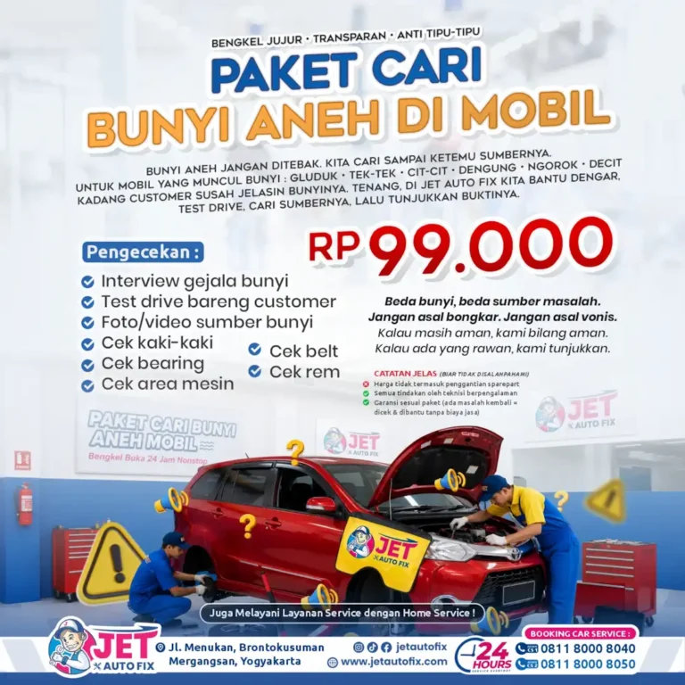 Paket Cari Bunyi Aneh Mobil